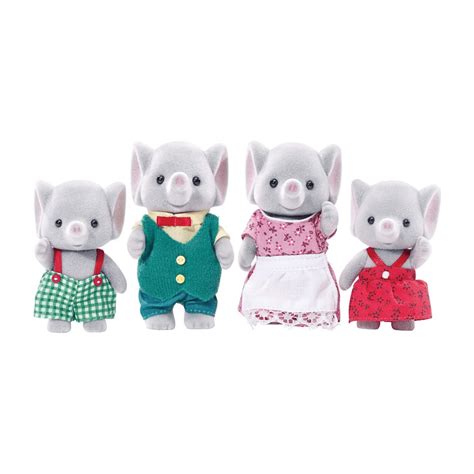 Calico Critters Ellwoods Elephant Family - Kid's Korner