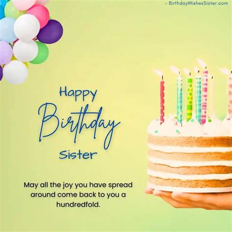 150+ Happy Birthday Sister Images & Pics