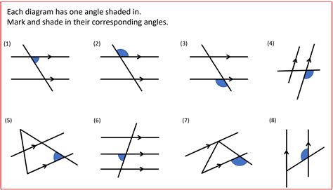Image result for Different Types of Angles Corresponding