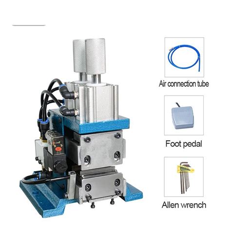 3F Pneumatic Automatic Wire Stripping Twisting Peeling Machine