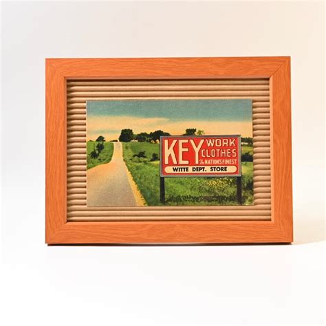 40's KEY Work Clothes Postcard | Button Works Store ボタンワークス