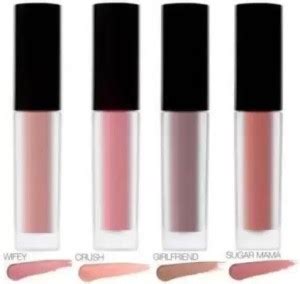 Lanovy Sensational Liquid Matte Nude Mini Lipsticks (NUDE,16ml) - Price ...