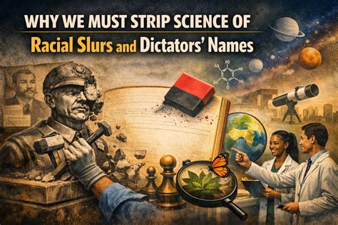 Why We Must Strip Science of Racial Slurs and Dictators' Names