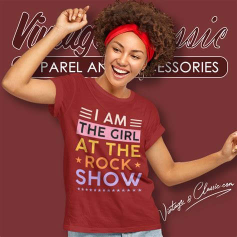 Blink 182 Shirt I Am The Girl At The Rock Show - Vintagenclassic Tee