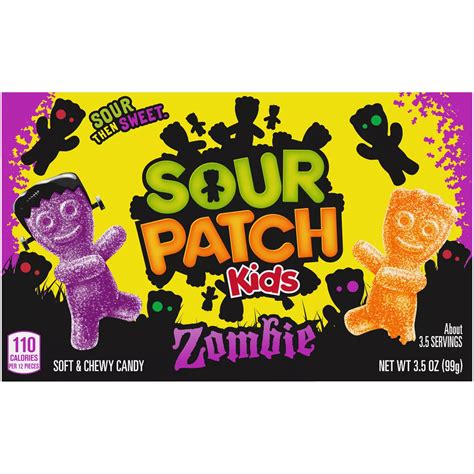 Sour Patch Kids Zombie Orange & Purple Candy, 3.5 Oz. | Big Lots