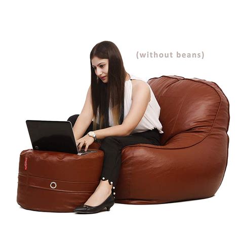 Luxury Bean Bag Cover with Footrest – Home Decor Lo