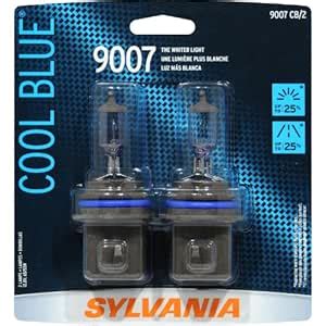 Sylvania 9007 CB Cool Blue Halogen Replacement Bulb (Low/High Beam ...