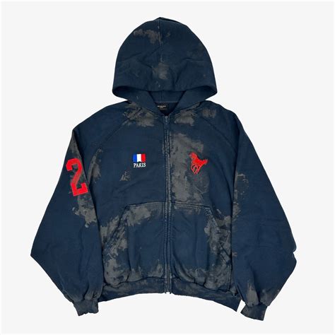 Balenciaga dirty zip