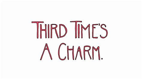 Third time's a charm on Vimeo
