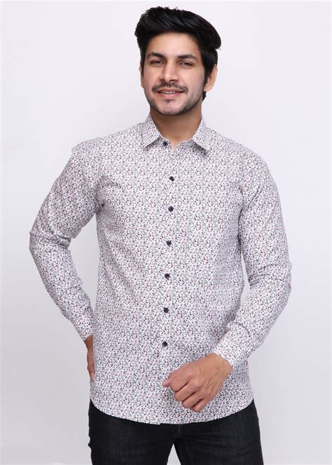 Get Delicate Floral Printed White Casual Shirt at ₹ 958 | LBB Shop