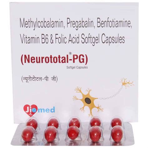 Neurototal PG - Strip of 10 Softgel Capsules : Amazon.in: Health ...