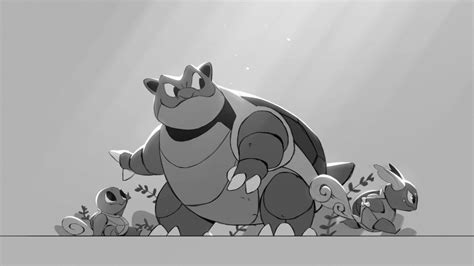 ArtStation - Squirtle Evolution Line