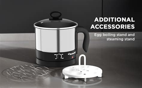 Butterfly Matchless Stainless Steel Multi Kettle 1.2 Litre | With Egg ...