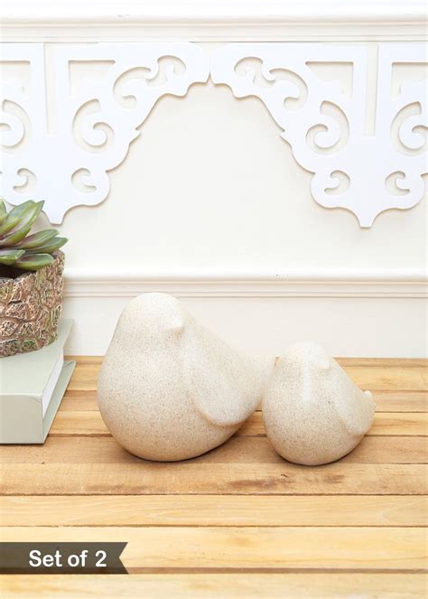 Get Chirping Birds Duo Figurine -Set of 2 at ₹ 2249 | LBB Shop