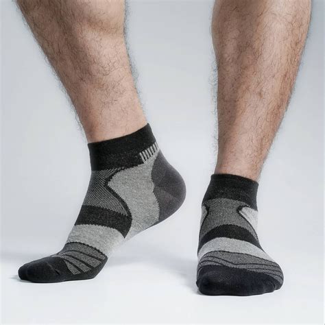Premium Ankle Socks For Men(mb219-men-a-04bl)- Black. Men Socks/Socks ...