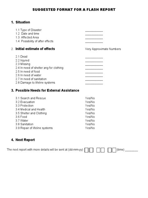 Image result for News Flash Report Example