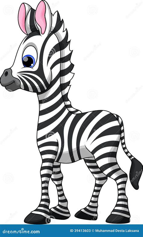 Funny Zebra Cartoon Royalty-Free Illustration | CartoonDealer.com #27220425