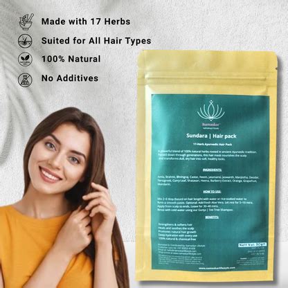 Sundara - Hair Pack – Namaskar Lifestyle