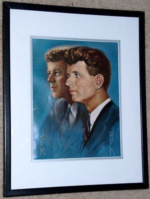 Alton Tobey JFK RFK Painting Print Kennedy | #148630838
