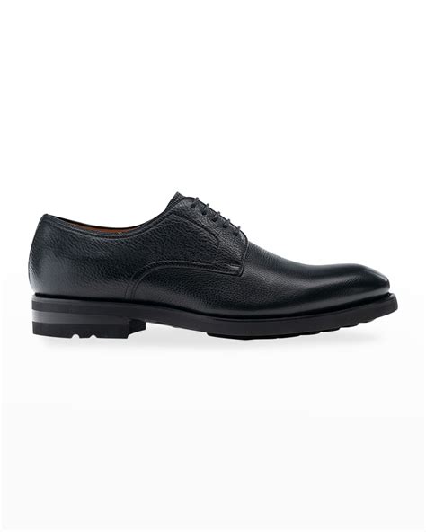 Magnanni Men's Melich III Leather Derby Shoes | Neiman Marcus