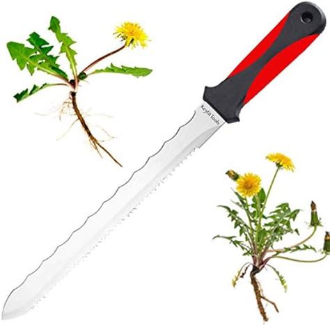 Keyfit Tools Weed Puller Knife for Deep Tap Root Weeds Like Dandelions ...