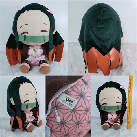 Kimetsu no Yaiba Demon Slayer - Kamado Nezuko Jumbo Suze Plushie ...