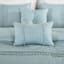 7-Piece Maggie Blue Comforter Set, Queen
