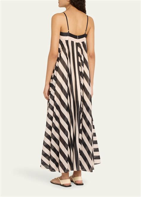 Zimmermann Maxine Striped Maxi Dress - Bergdorf Goodman