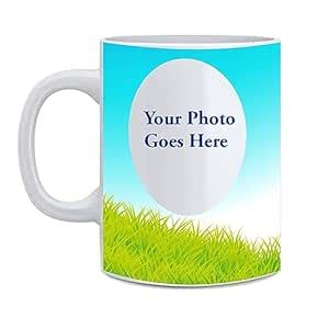 Buy Customized Ceramic Printed White Mug (11Oz / 325ml) Online at Low ...