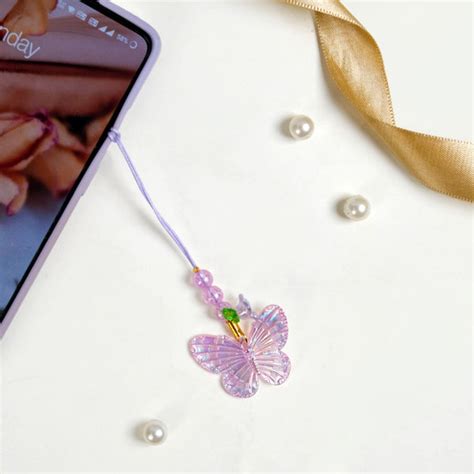 Purple Fairy Dust Butterfly Phone Charm Online - Premium Phone Charm ...