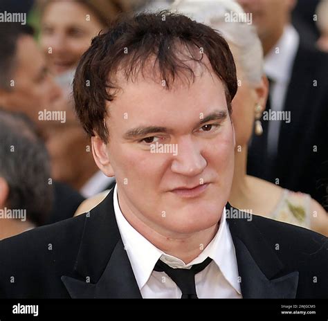 Quentin Tarantino. Portrait of the American film director, Quentin Jerome Tarantino (b. 1963) in ...