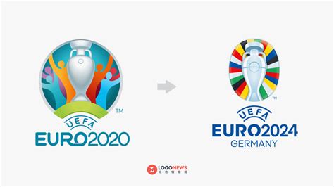 设计丨55个国家汇聚成24条彩带，2024年欧洲杯LOGO发布-数艺网