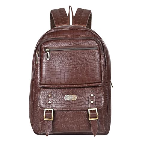 Buy Pramadda Pure Luxury Italian Vegan leather Backpack For Men and ...