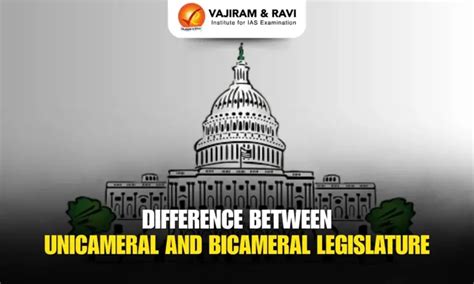 Difference between Unicameral and Bicameral Legislature