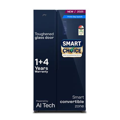 Godrej Smart Choice 600L Frost Free Refrigerator - AI Tech & Stylish