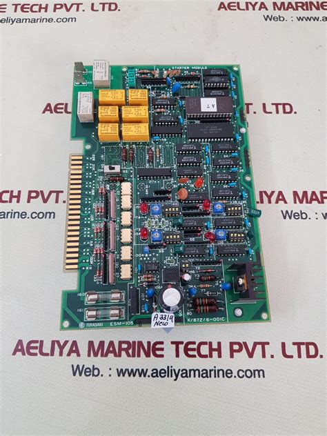 Terasaki esm-105e starter module k/87z/6-001c – Aeliya Marine