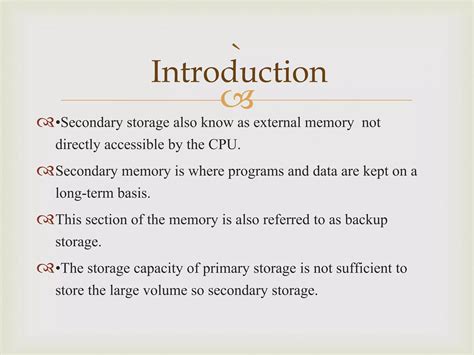 Image result for Secondary Memory