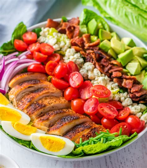 Classic Cobb Salad | Traditional Recipe {the easy way} PLUS Dressing