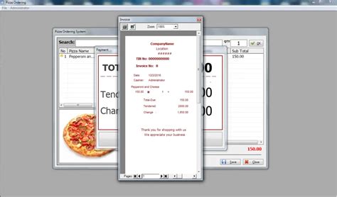 Simple Ordering System Visual Basic 的图像结果