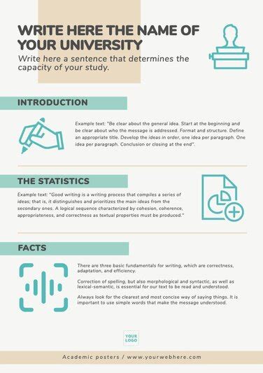 Free Academic Poster Templates to Customize Online