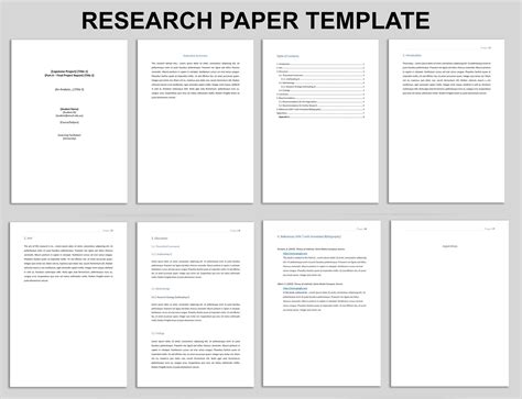 √ Research Paper Template (Word)