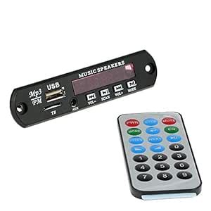 Jutek Car Music MP3 Decoder Board Audio FM Radio Module with Aux in USB ...