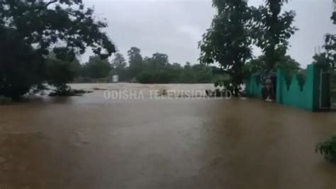 Incessant rain triggers flood-like situations in several parts of Odisha