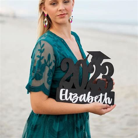 Personalized Name 2023 or 2024 Graduation Cap Wood India | Ubuy