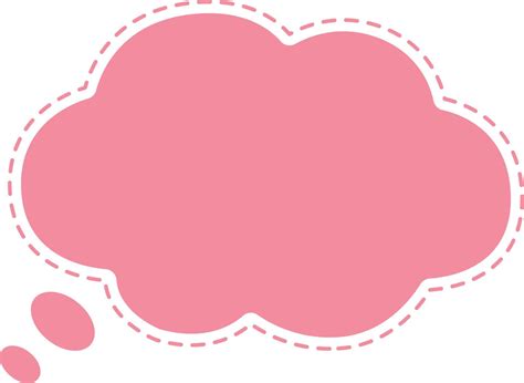 Cute speech bubble, pastel color 13590648 Vector Art at Vecteezy