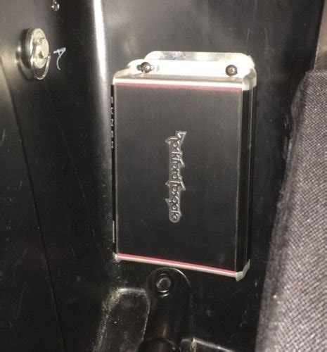 Buy Saddlebag amp Mount for Rockford Fosgate PBR400X4D or pbr300x2 or ...