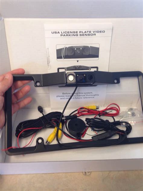 Image result for License Plate Frame Camera