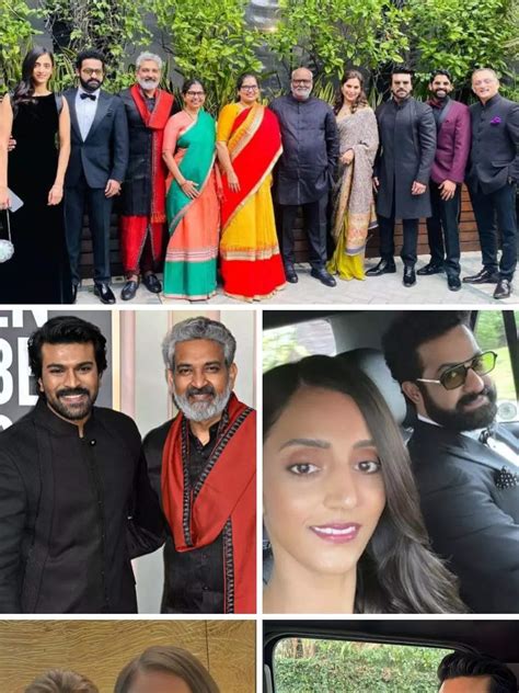 Golden Globe 2023: Golden Globes Red Carpet: Ram Charan & NTR Jr Twin ...