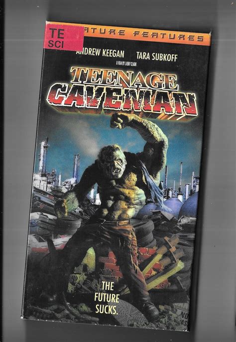 Teenage Caveman VHS 2002 Columbia Tristar Ex Rental Plays Very Good R ...
