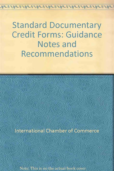 Standard Documentary Credit Forms: Guidance Notes and Recommendations ...